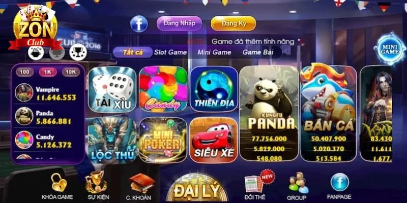 Nhà cái zonclub – Địa điểm cá cược không thể bỏ lỡ của anh em 18 Chi mạnh tay giá trị các phần thưởng cho người chơi